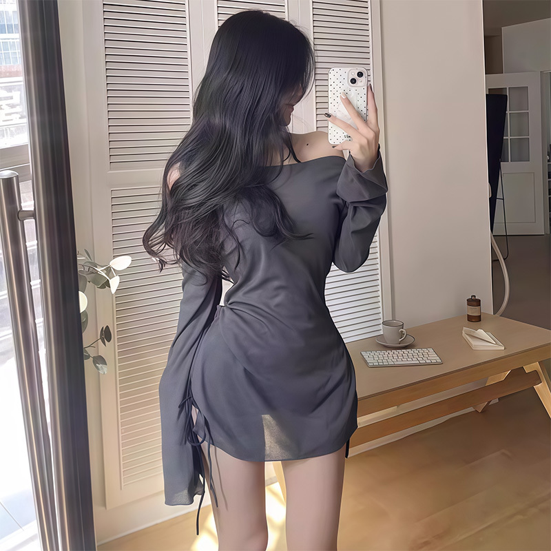 Slim Fit Suit Set - 여성 탱키니 수영복 투피스 하이웨이스트 보이레그