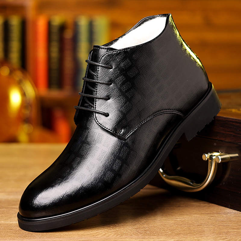 Men Formal Wear With Boots - 남성용 영국 스타일 2025 겨울 비즈니스