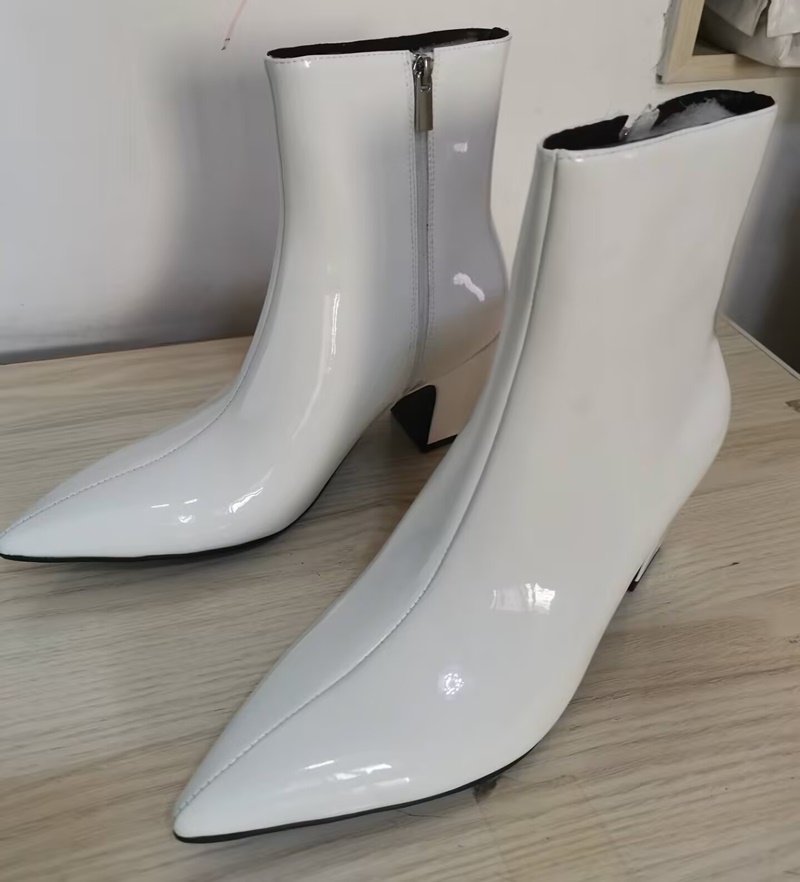 Men Formal Wear With Boots - 남성용 새 패션 화이트 부츠 고품질