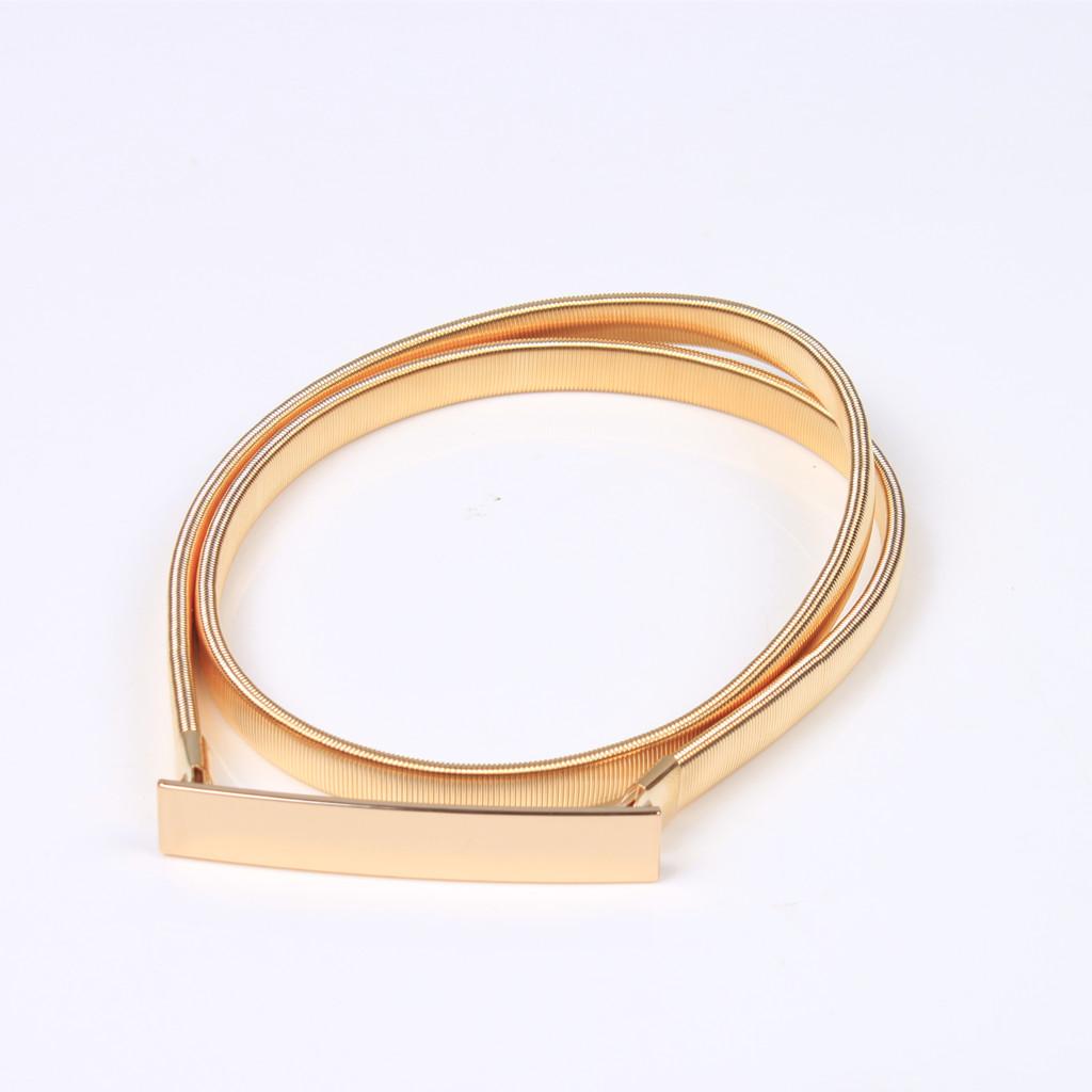 슬림 탄성 허리 벨트 골드 합금 허리띠 얇은 스트랩 패 - Formal Belt Leather Thin 리뷰 및 가격