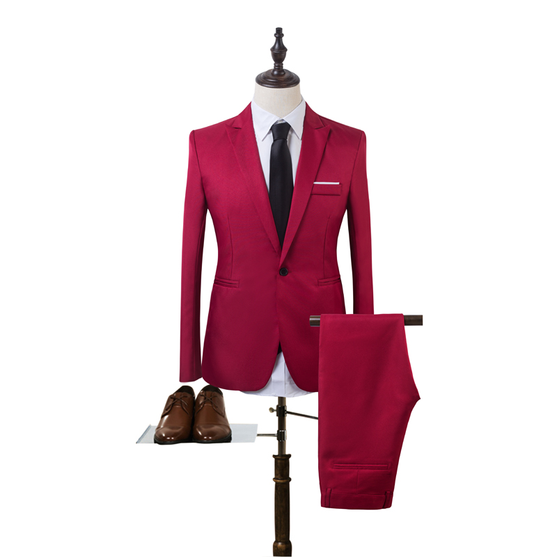 남성용 비즈니스 캐주얼 웨딩 수트 세트, 울트라 슬림핏 - Men Formal Wear Clothes 리뷰 및 가격