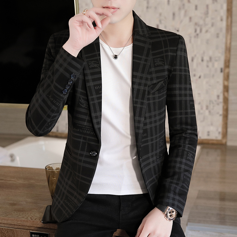 남성용 얇은 정장 봄 여름 패션 맞춤형 프린트 비즈니스 - Men Formal Wear Clothes 리뷰 및 가격