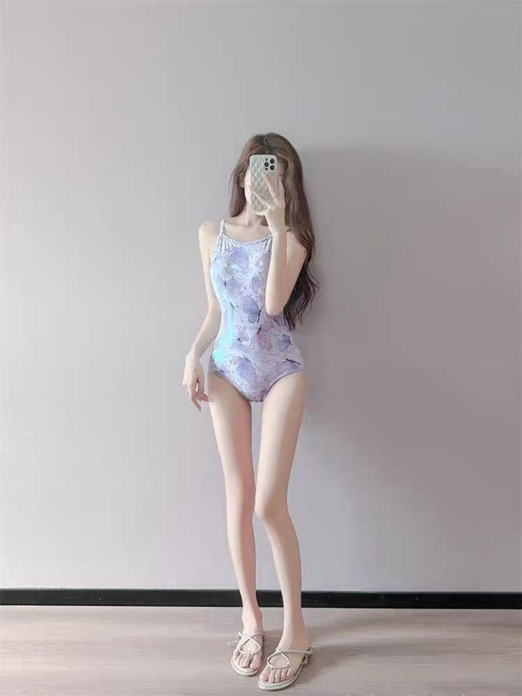 여성용 2026 신상 원피스 레이싱 수영복 프린트 슬리 - Slim Fit Suit Set 리뷰 및 가격