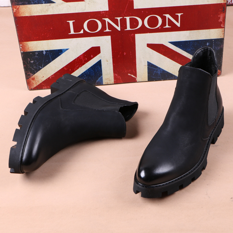 남성 캐주얼 비즈니스 사무실 정장 드레스 첼시 부츠 플 - Men Formal Wear With Boots 리뷰 및 가격