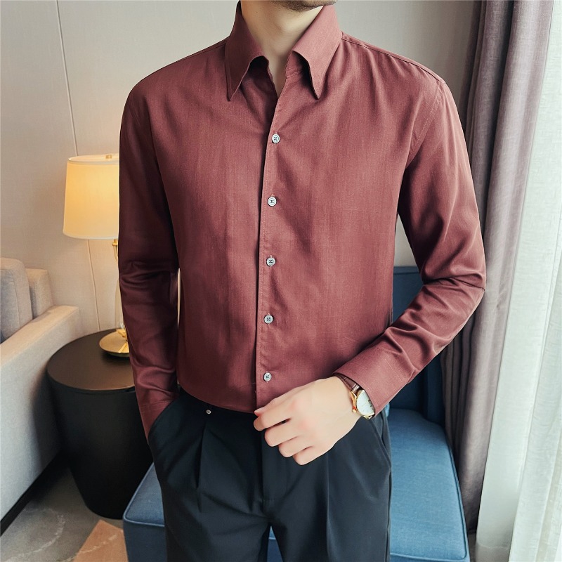 남성용 100% 라이오셀 통기성 셔츠, 비즈니스, 사교 - Men Formal Wear Clothes 리뷰 및 가격