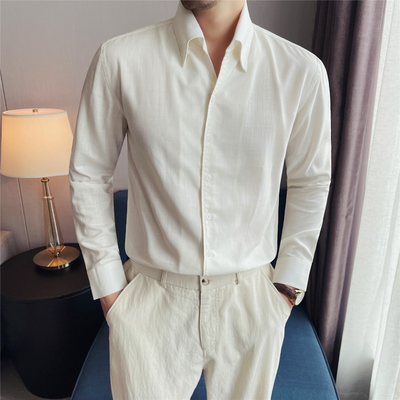 남성용 100% 라이오셀 통기성 셔츠, 비즈니스, 사교 - Men Formal Wear Clothes 리뷰 및 가격