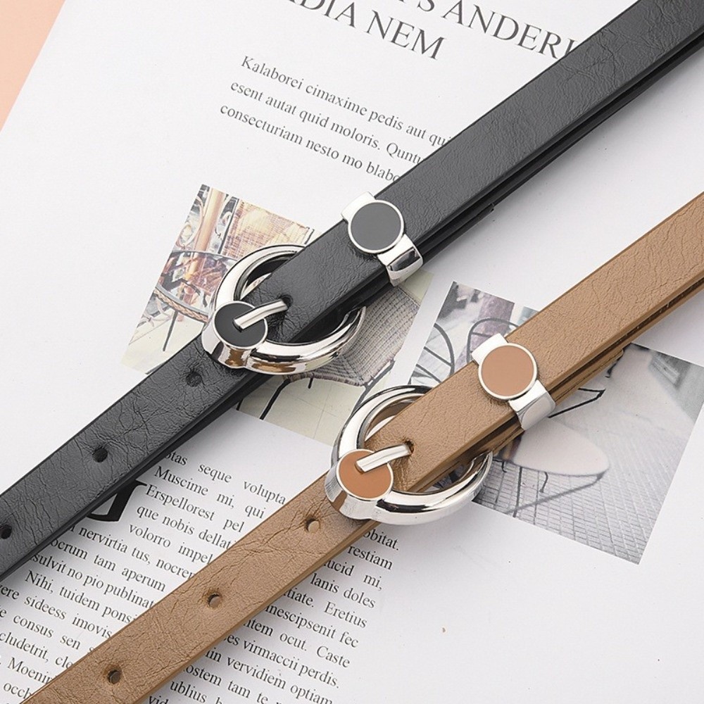 패션 합금 핀 버클 얇은 허리 벨트 시크한 하라주쿠 펑 - Formal Belt Leather Thin 리뷰 및 가격