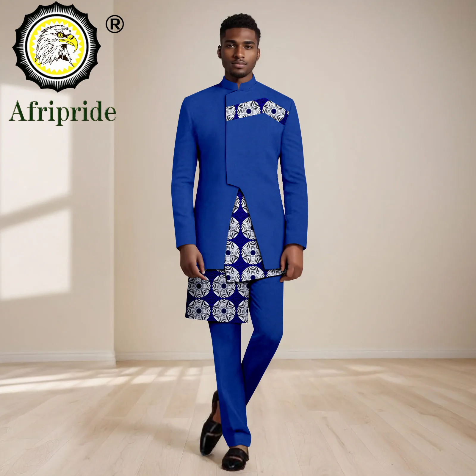 남성용 아프리카 의류, 슬림핏, 전체 소매 프린트 블레 - Men Formal Wear Clothes 리뷰 및 가격